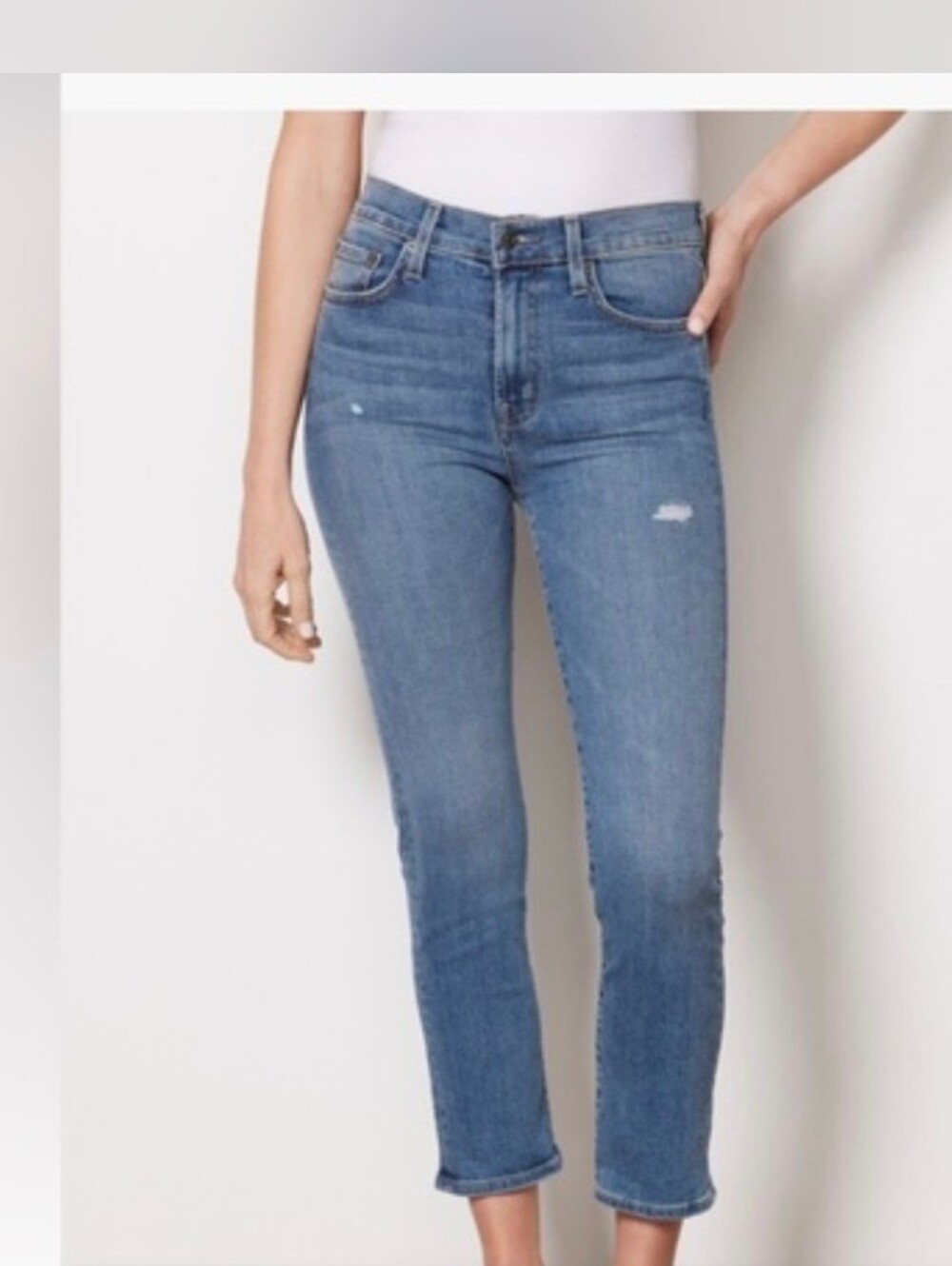 Edwin- Elin Highrise Straight Crop Jeans-Size 28